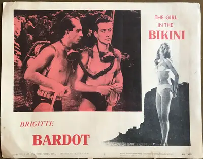 Manina, the Lighthouse-Keeper's Daughter AKA The Girl In The Bikini Lobby Cards (3) image 2