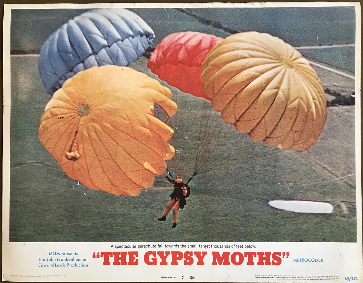 The Gypsy Moths Lobby Card Set Of 8