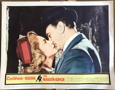 The Naked Edge Lobby Card Set Of 8 image 1