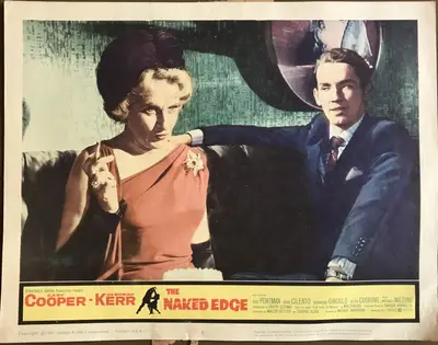 The Naked Edge Lobby Card Set Of 8 image 2