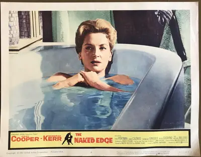 The Naked Edge Lobby Card Set Of 8 image 4