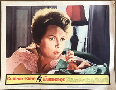 The Naked Edge Lobby Card Set Of 8 image 7