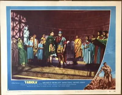 Fabiola Lobby Card Set Of 8 image 2