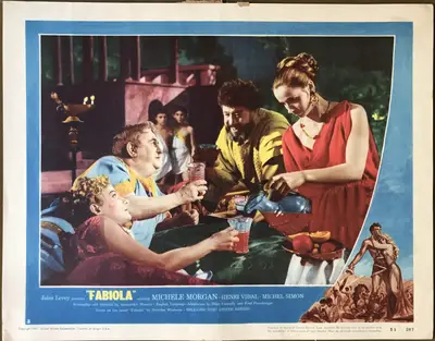 Fabiola Lobby Card Set Of 8 image 3