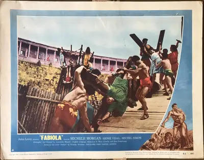 Fabiola Lobby Card Set Of 8 image 5