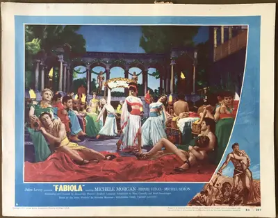 Fabiola Lobby Card Set Of 8 image 6