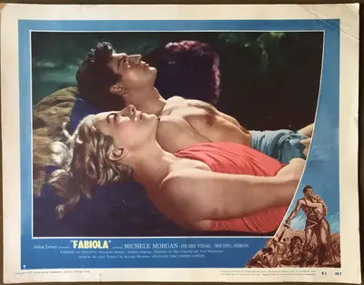 Fabiola Lobby Card Set Of 8 image 7