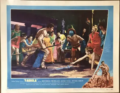 Fabiola Lobby Card Set Of 8 image 8