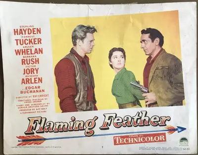 Flaming Feather LobbyCard Set Of 8 image 1