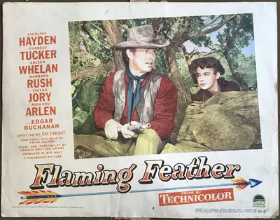 Flaming Feather LobbyCard Set Of 8 image 2