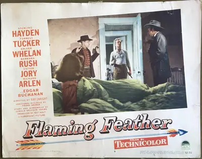 Flaming Feather LobbyCard Set Of 8 image 3