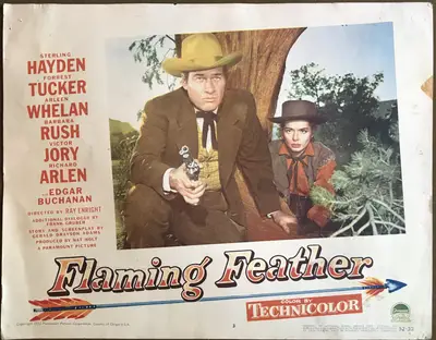 Flaming Feather LobbyCard Set Of 8 image 6