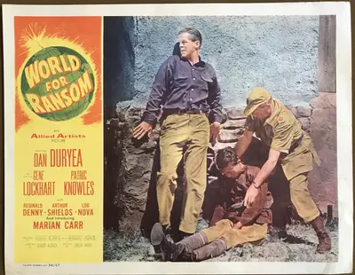 World for Ransom Lobby Card Set Of 8 image 2
