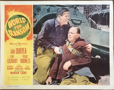 World for Ransom Lobby Card Set Of 8 image 3