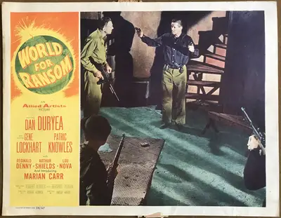 World for Ransom Lobby Card Set Of 8 image 4