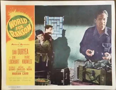 World for Ransom Lobby Card Set Of 8 image 5