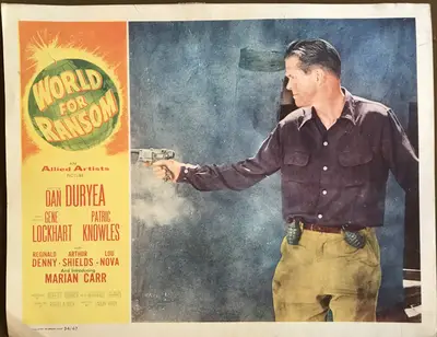 World for Ransom Lobby Card Set Of 8 image 6