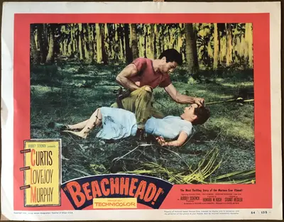 Beachhead Lobby Card Set Of 8 image 2