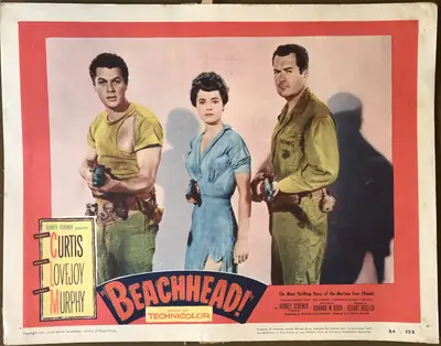 Beachhead Lobby Card Set Of 8 image 3