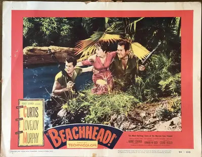 Beachhead Lobby Card Set Of 8 image 4