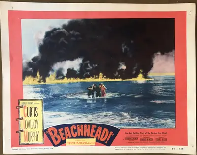 Beachhead Lobby Card Set Of 8 image 5