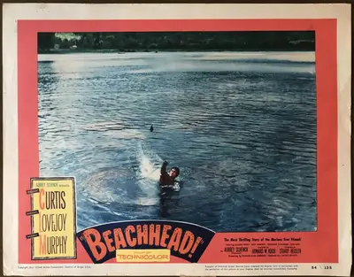 Beachhead Lobby Card Set Of 8 image 7