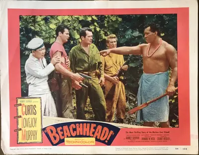 Beachhead Lobby Card Set Of 8 image 8