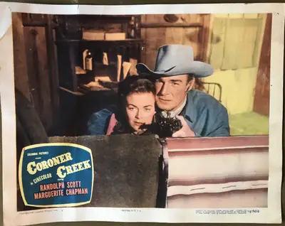 Coroner Creek Lobby Card Set Of 8 image 3