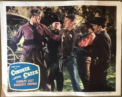 Coroner Creek Lobby Card Set Of 8 image 6
