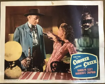 Coroner Creek Lobby Card Set Of 8 image 8