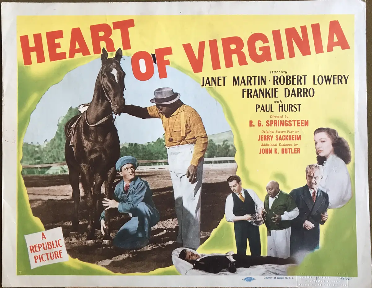 Heart of Virginia Lobby Cards (7)