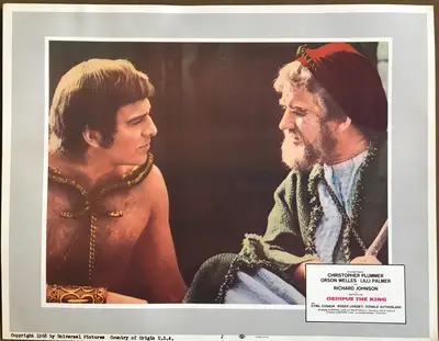 Oedipus the King Lobby Card Set Of 8 image 2
