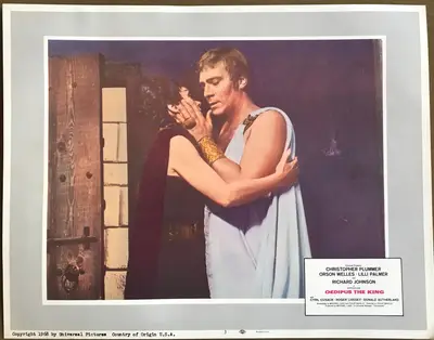 Oedipus the King Lobby Card Set Of 8 image 3