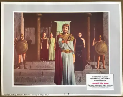 Oedipus the King Lobby Card Set Of 8 image 4