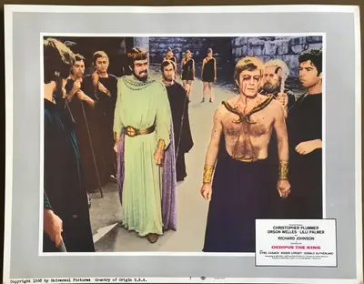 Oedipus the King Lobby Card Set Of 8 image 7