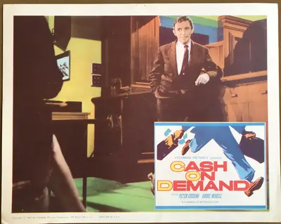 Cash on Demand Lobby Card Set Of 8 image 4