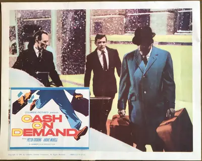 Cash on Demand Lobby Card Set Of 8 image 5
