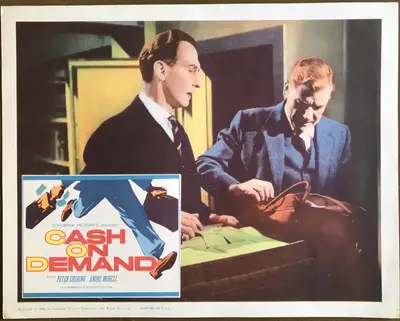 Cash on Demand Lobby Card Set Of 8 image 6