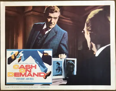 Cash on Demand Lobby Card Set Of 8 image 7