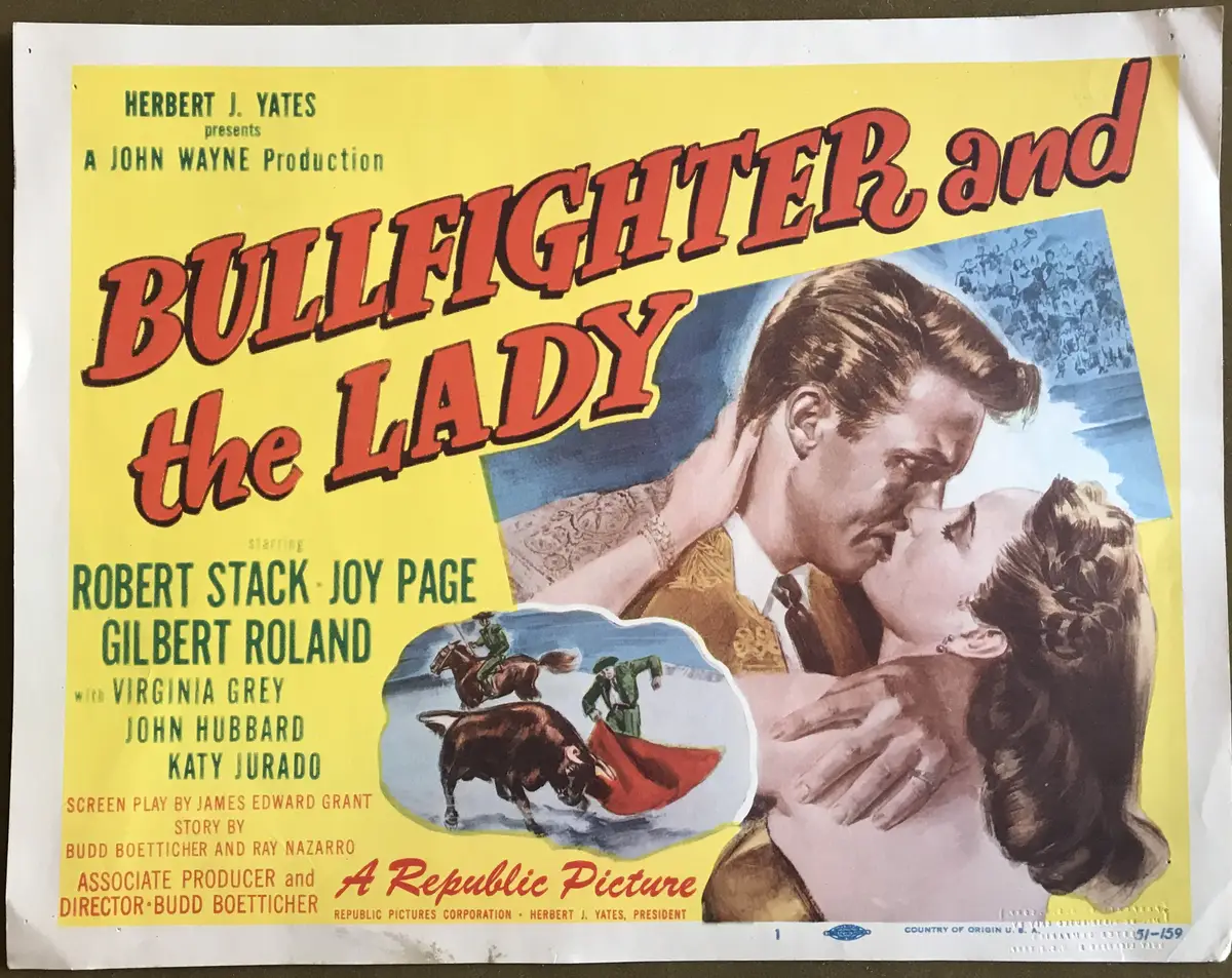 Bullfighter and the Lady Lobby Card Set Of 8