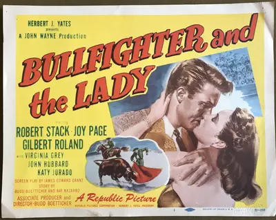 Bullfighter and the Lady Lobby Card Set Of 8 image 1