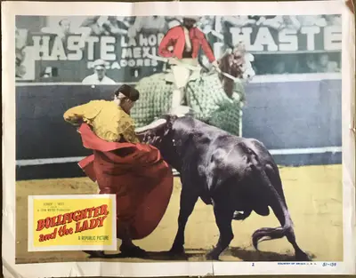 Bullfighter and the Lady Lobby Card Set Of 8 image 2