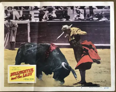 Bullfighter and the Lady Lobby Card Set Of 8 image 3