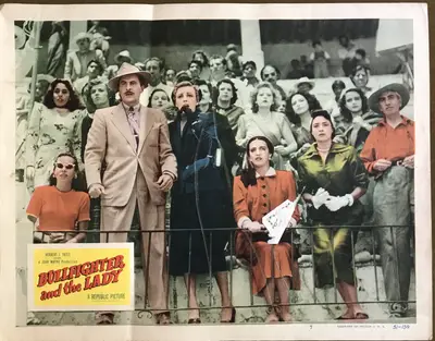 Bullfighter and the Lady Lobby Card Set Of 8 image 7