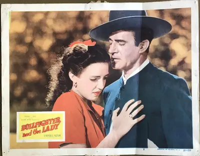 Bullfighter and the Lady Lobby Card Set Of 8 image 8