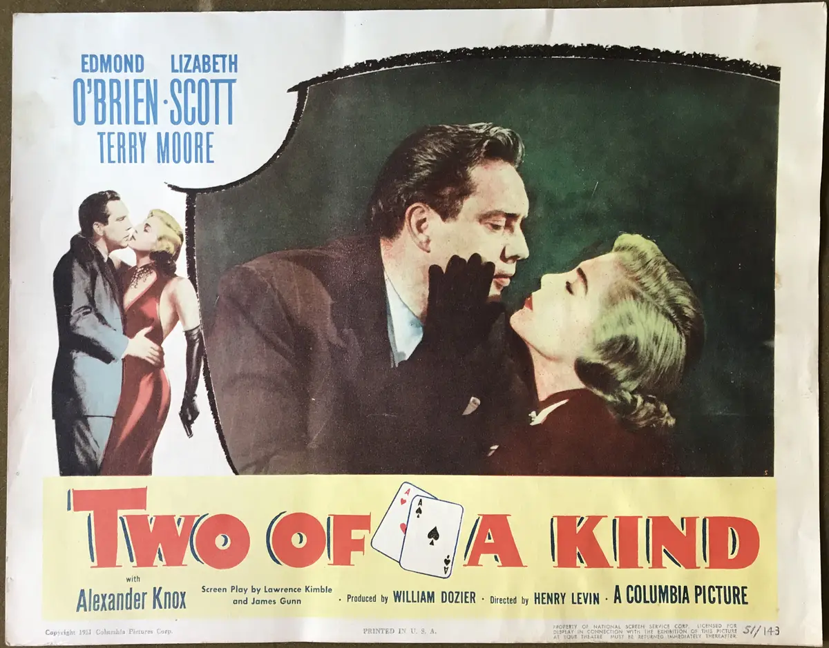 Two of a Kind Lobby Card Set Of 8