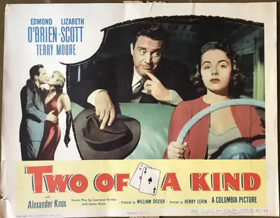 Two of a Kind Lobby Card Set Of 8 image 3