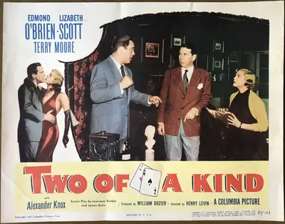 Two of a Kind Lobby Card Set Of 8 image 5