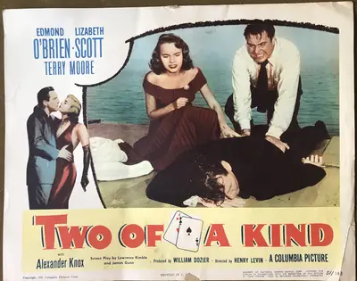 Two of a Kind Lobby Card Set Of 8 image 8