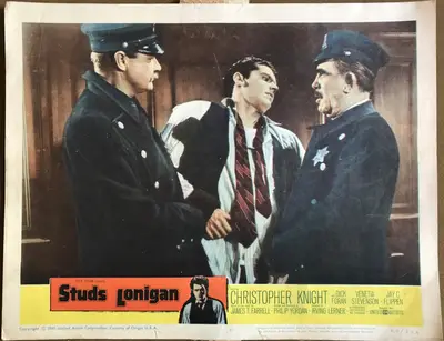 Studs Lonigan Lobby Card Set Of 8 image 3